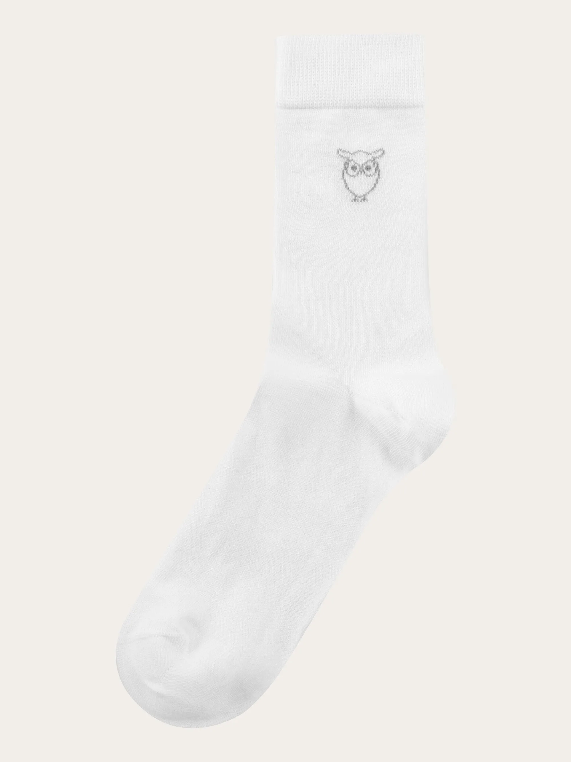 4-pack socks - solid socks - Light feather gray