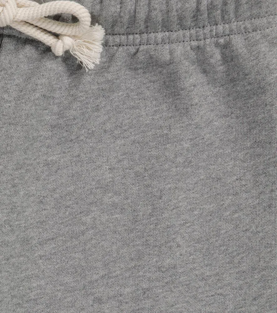 Acne Studios Mini Fairview Face Cotton Sweatpants, Gray