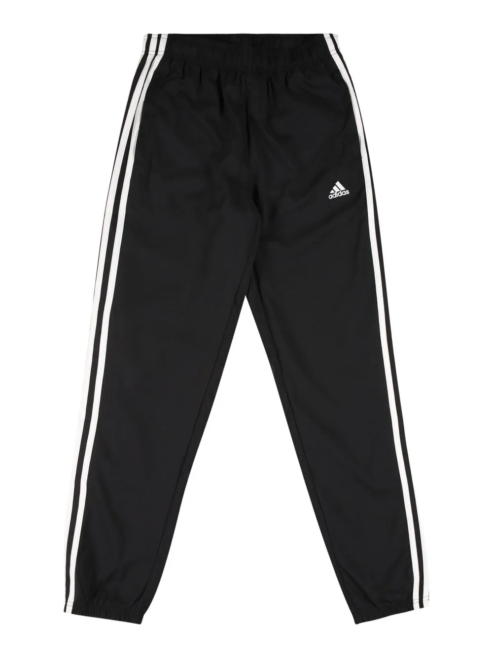 Adidas Essentials 3-Stripes Tapered Sweatpants, Black