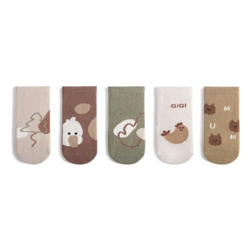 Baby Socks/ Children Cartoon Floor Socks 0-5 yrs