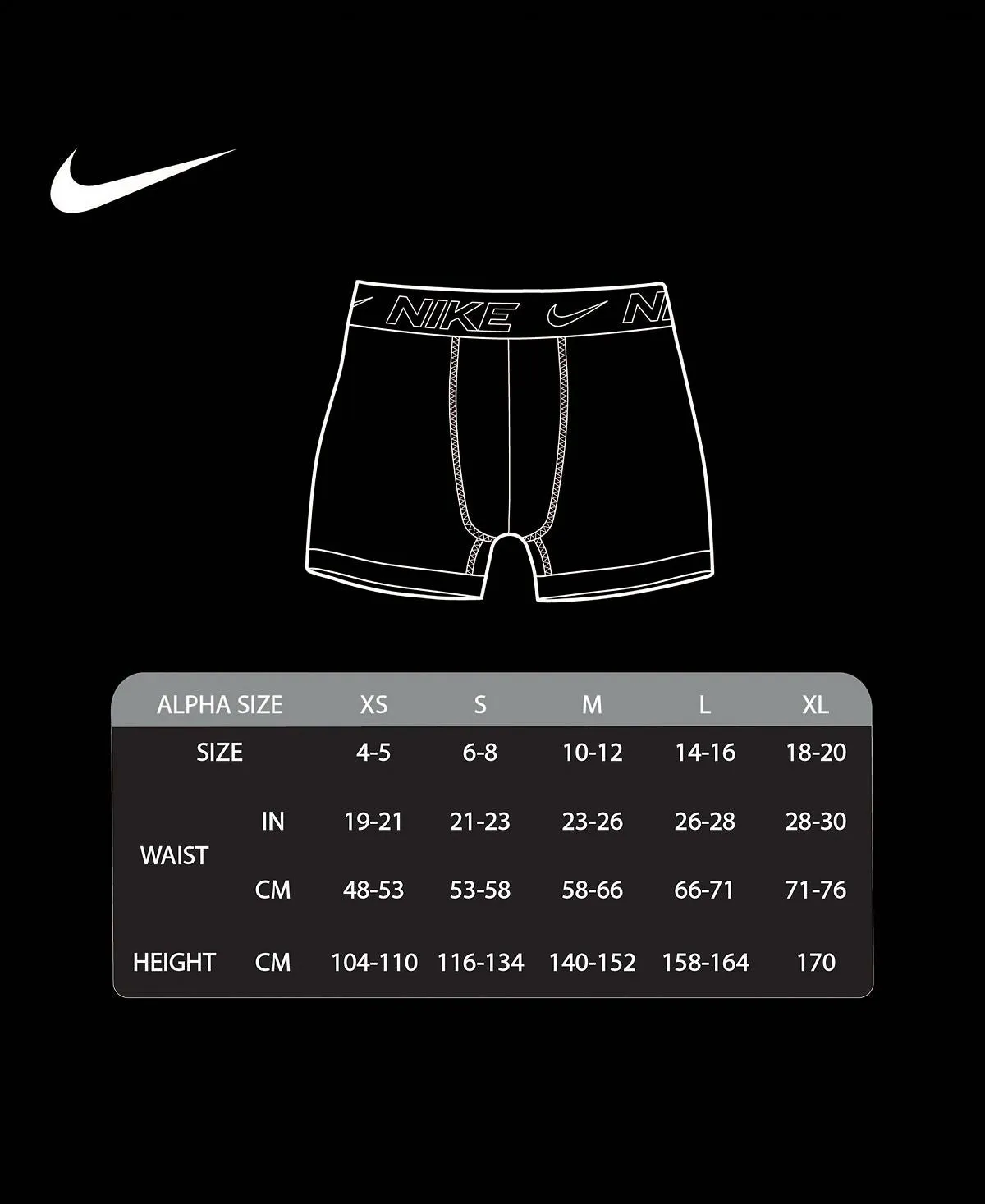 Big Boys 3 PC. Essential Nike Dri-FIT Boxer Briefs