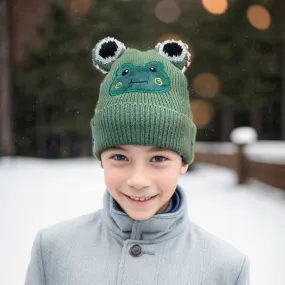 Black Ginger Green Francesca Frog Children's Hat - 800-668