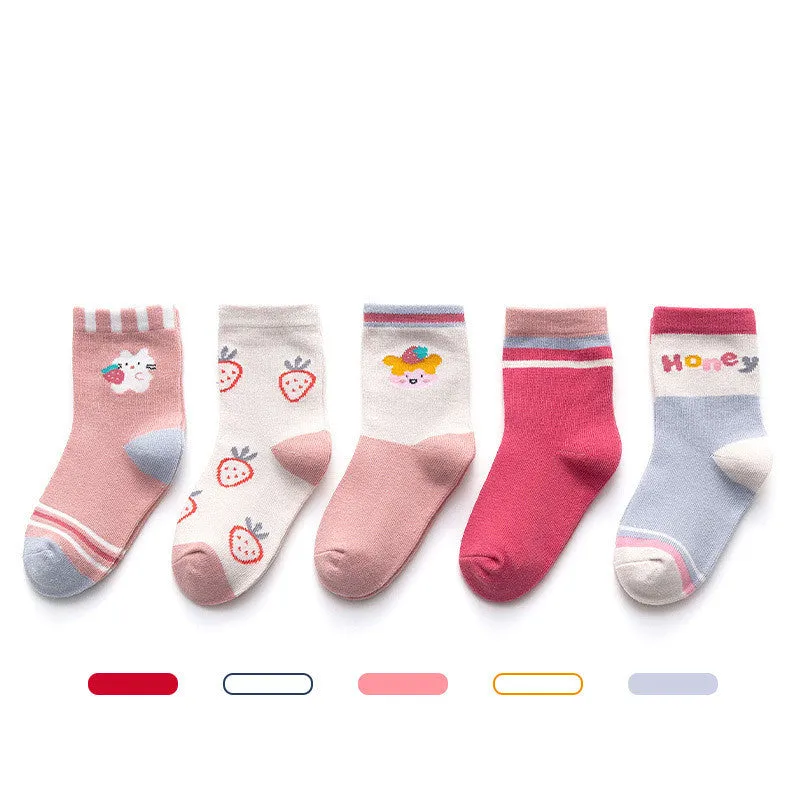 Boys And Girls Tube Socks Girl Princess Socks