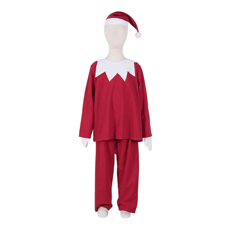 Child Elf on the Shelf Christmas Costume