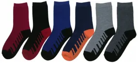 children's ankle socks - two-tone stripes prints - sizes 2-4 Case of 360