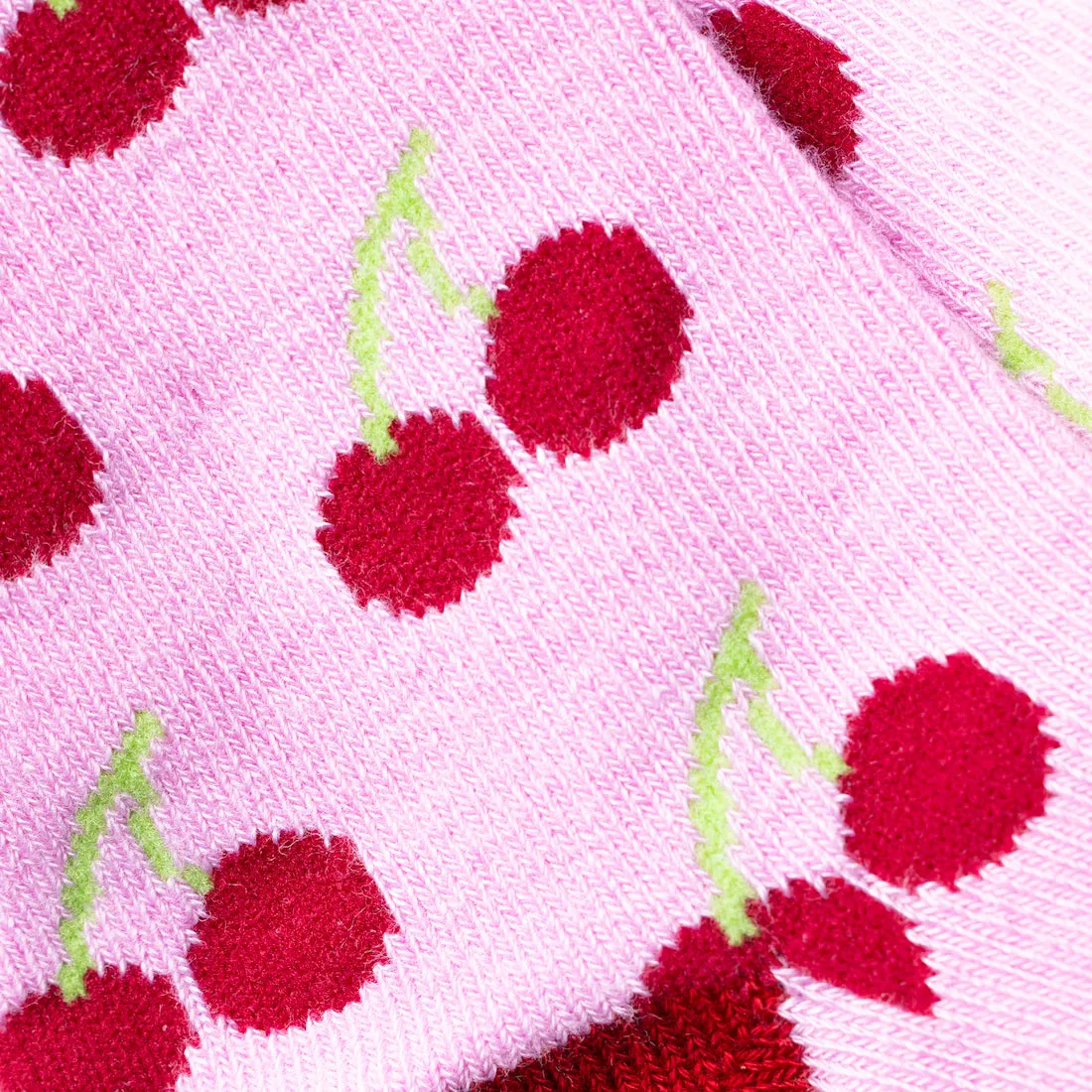 Children's Cherry Bamboo Socks