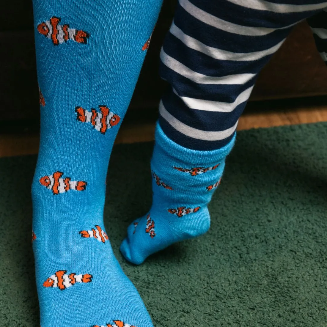 Children's Clown Fish Bamboo Socks