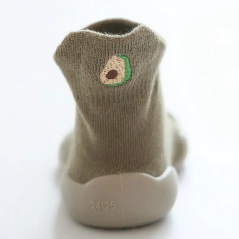 Children's Floor Socks 0-4 Years Old Baby Rubber-soled Non-slip Toddler Socks