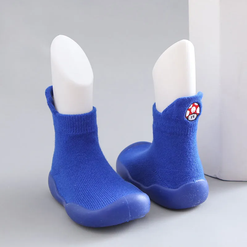 Children's Floor Socks 0-4 Years Old Baby Rubber-soled Non-slip Toddler Socks