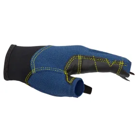 Children's half-hand sailing gloves Tribord 500, dark blue/black