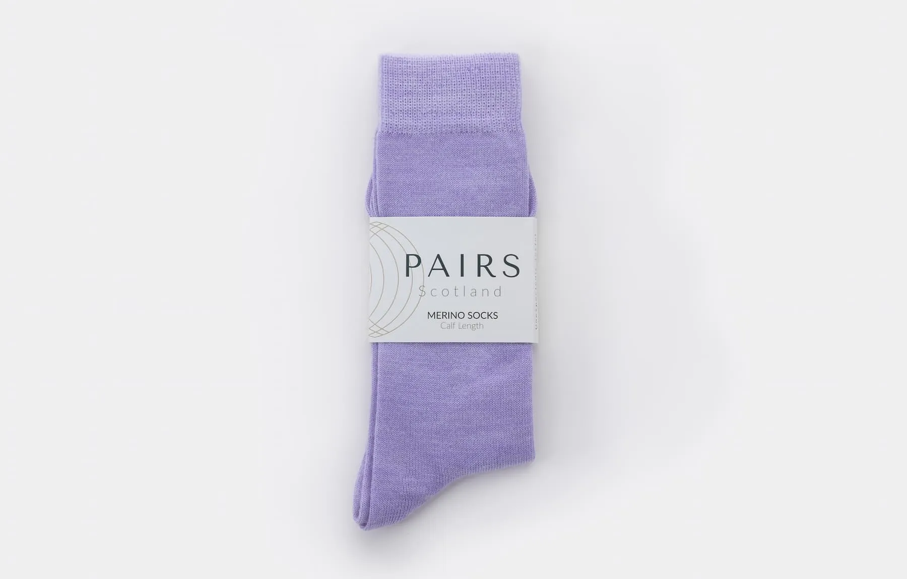 Children's Lilac Merino Socks