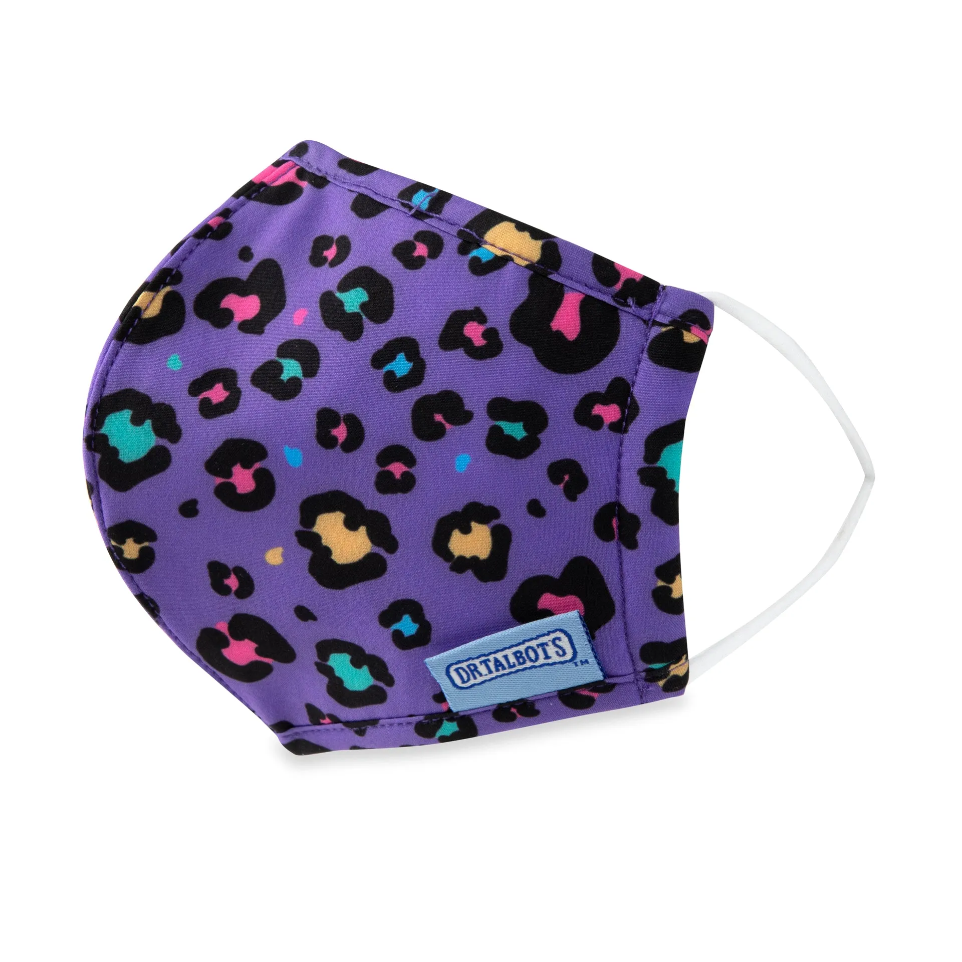 Cloth Face Mask - Ages 6-12 - 1 pack - Cheetah Spots