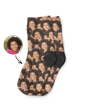 Face Mash Kids Socks