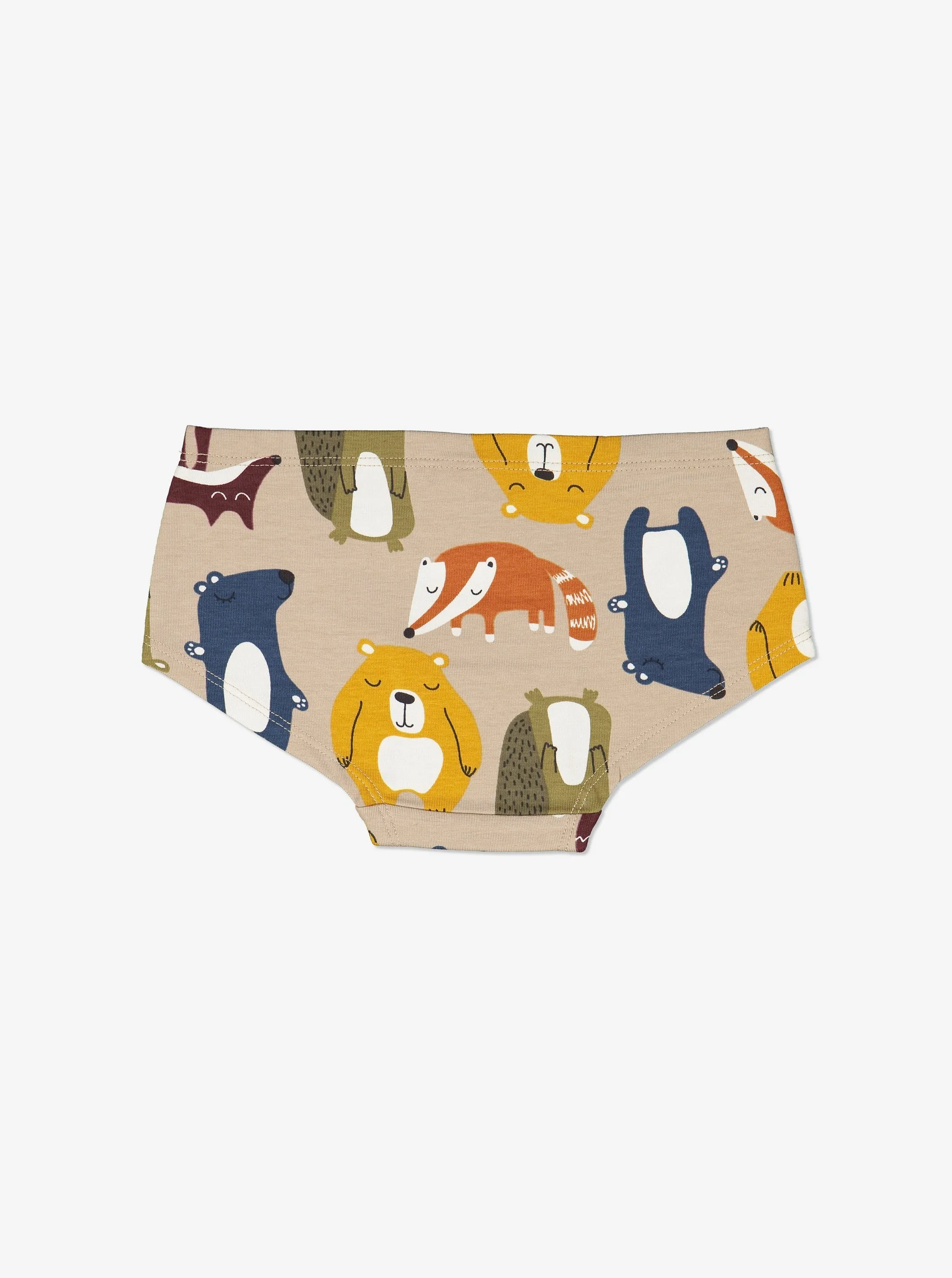 Fun Animal Print Girls Hipster Briefs