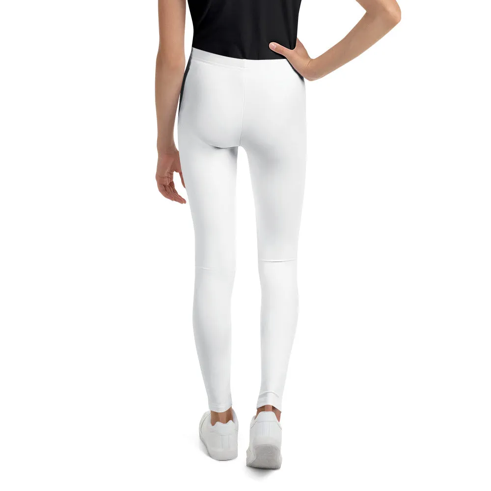 GG - Youth Leggings - White