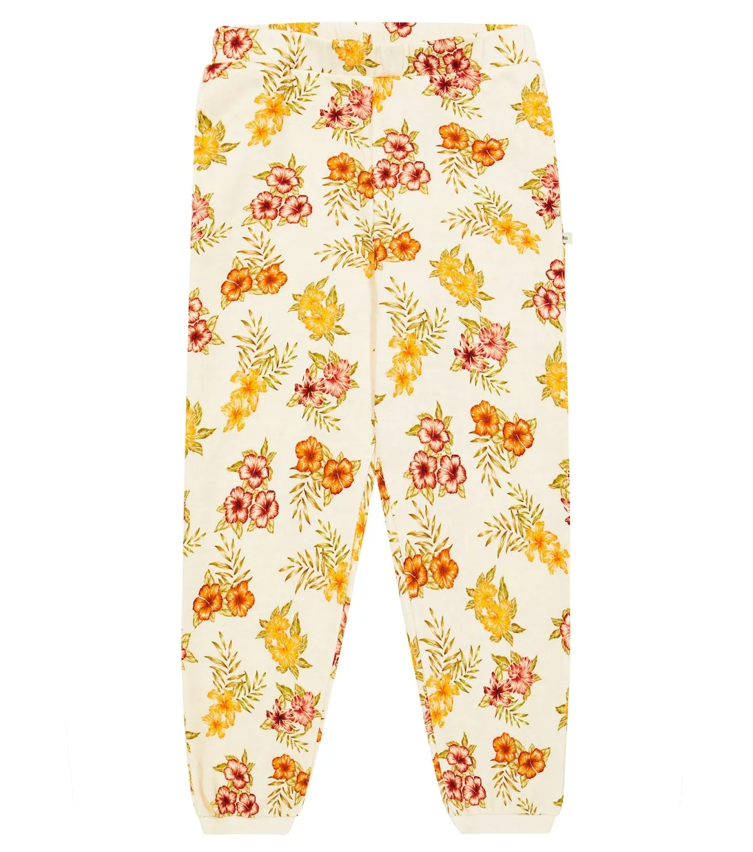 Giotto cotton sweatpants with The New Society print, multicolor