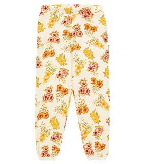 Giotto cotton sweatpants with The New Society print, multicolor