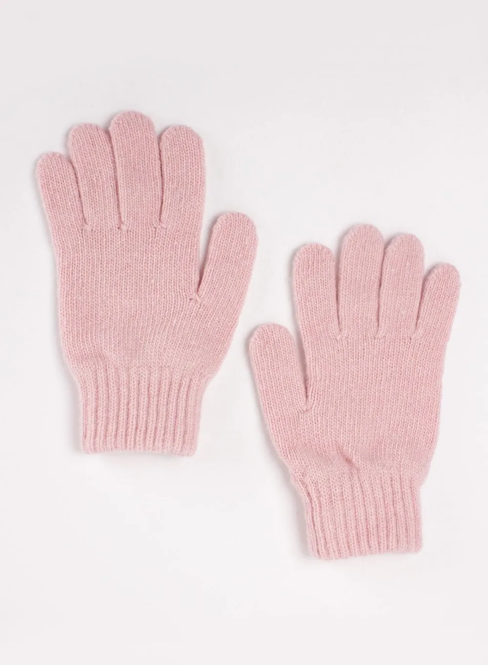 Gloves in Pale Pink