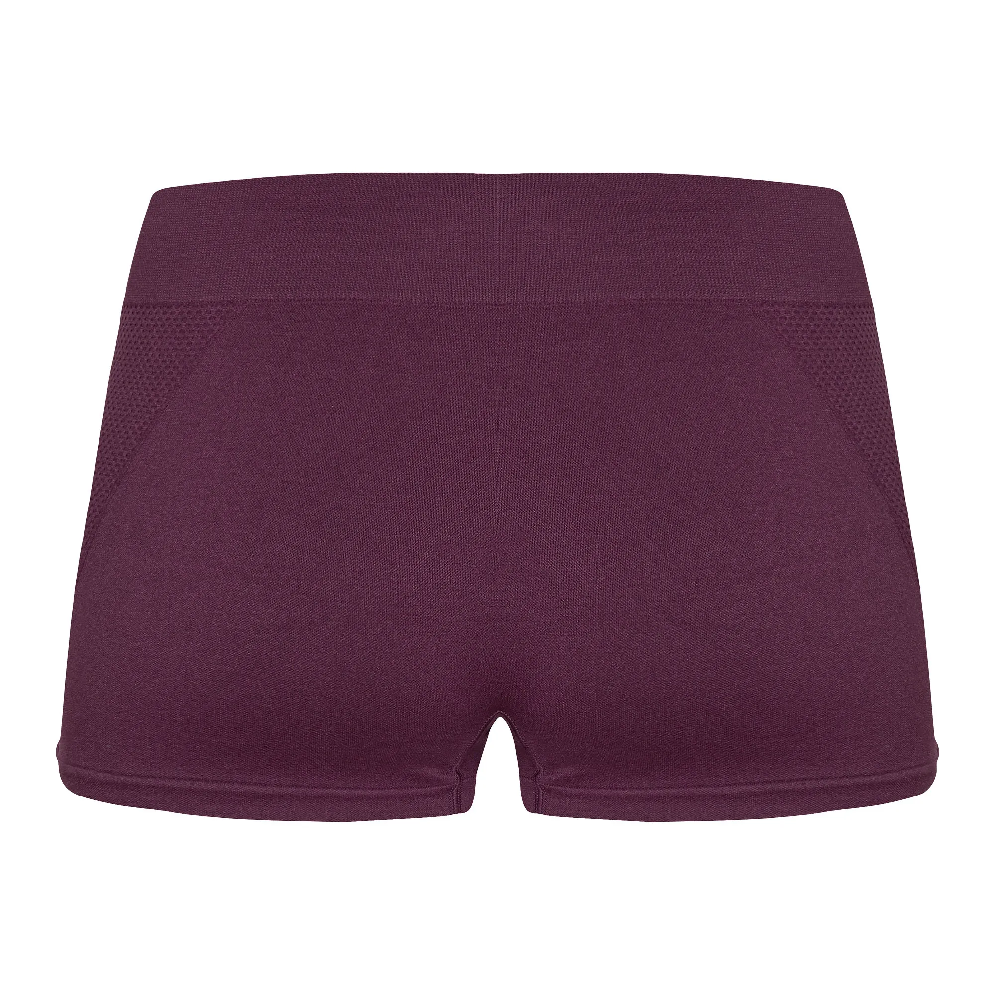 Hellner Women&#x27;s Jertta Seamless Boxers Grape Wine | Buy Hellner Women&#x27;s Jertta Seamless Boxers Grape Wine here | Outnorth