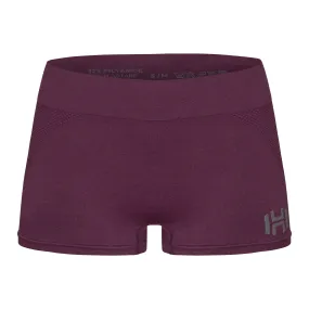 Hellner Women&#x27;s Jertta Seamless Boxers Grape Wine | Buy Hellner Women&#x27;s Jertta Seamless Boxers Grape Wine here | Outnorth