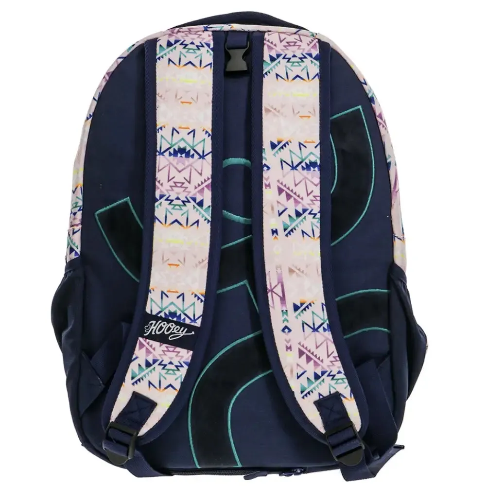 HOOey "Recess" Aztec (Pink/Navy) - Backpack