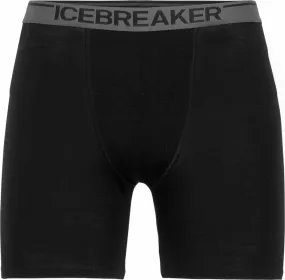 Icebreaker Men&#x27;s Anatomica Long Boxers Black | Buy Icebreaker Men&#x27;s Anatomica Long Boxers Black here | Outnorth