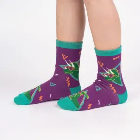 Jurassic Party Kid's Crew Socks