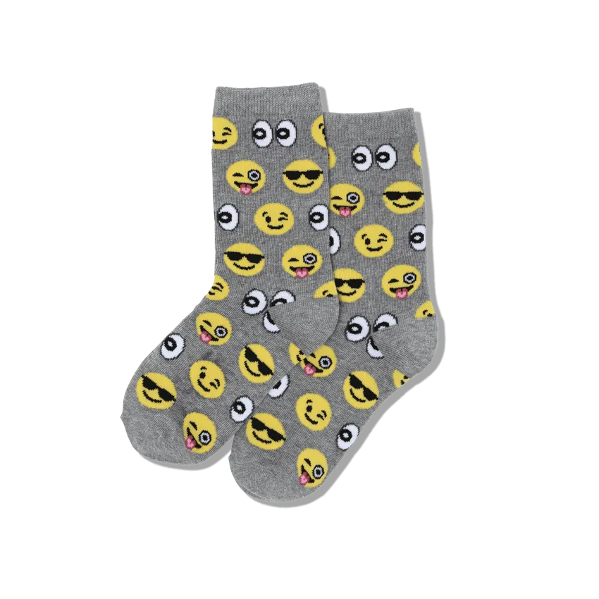 Kid's Emoji Crew Socks