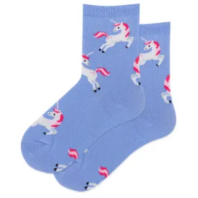 KID'S UNICORN CREW SOCKS