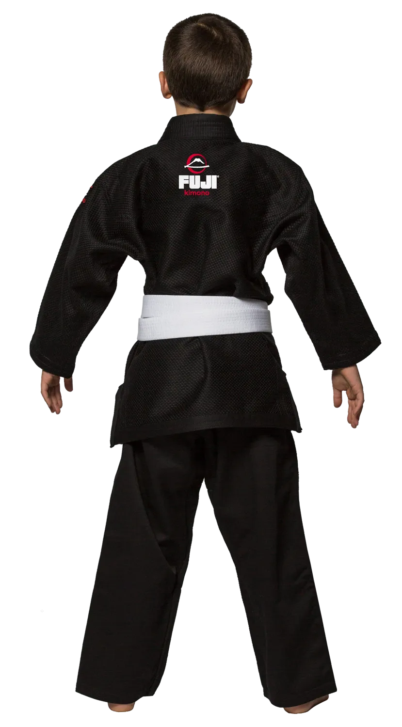 Kimono Copii Brazilian Jiu Jitsu FUJI All Around BJJ Gi - Negru