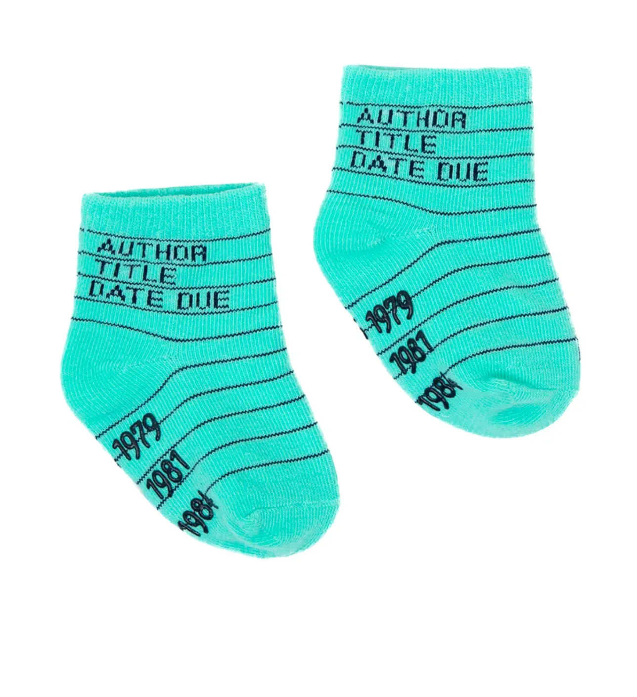 Library Card Children's Socks (4 pack)