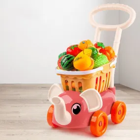 LovelyRLovely Children's Simulation Fruit Trolley