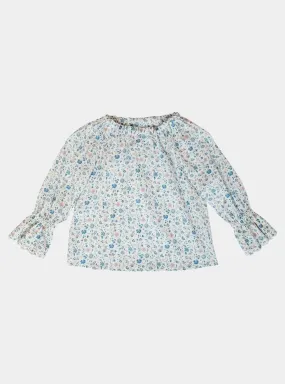 LUNA BELLE Long Sleeve Blouse Liberty Fabric