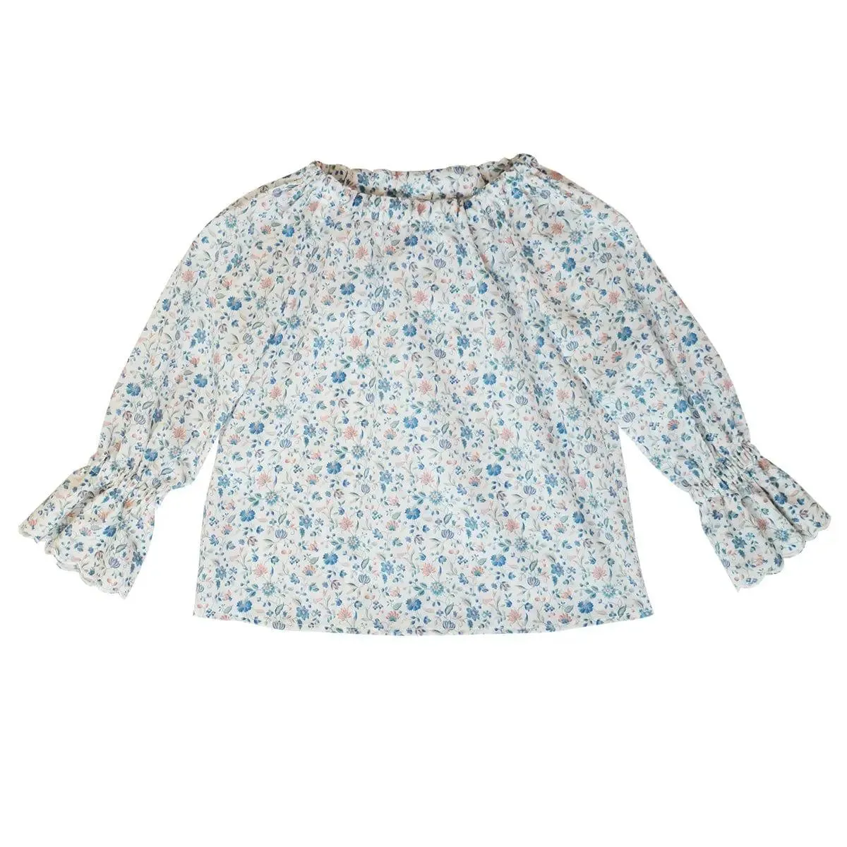 LUNA BELLE Long Sleeve Blouse Liberty Fabric