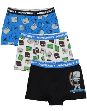 Minecraft Boxer Shorts 3 pack