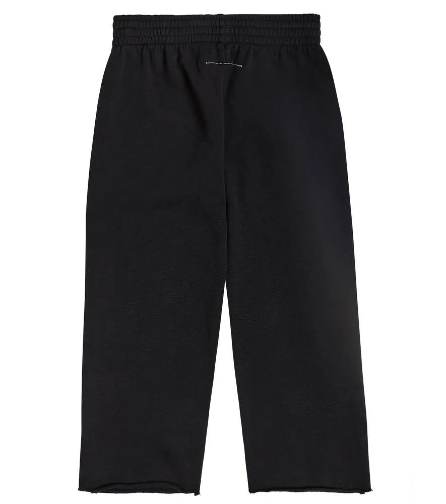 MM6 Maison Margiela cotton jersey sweatpants, black