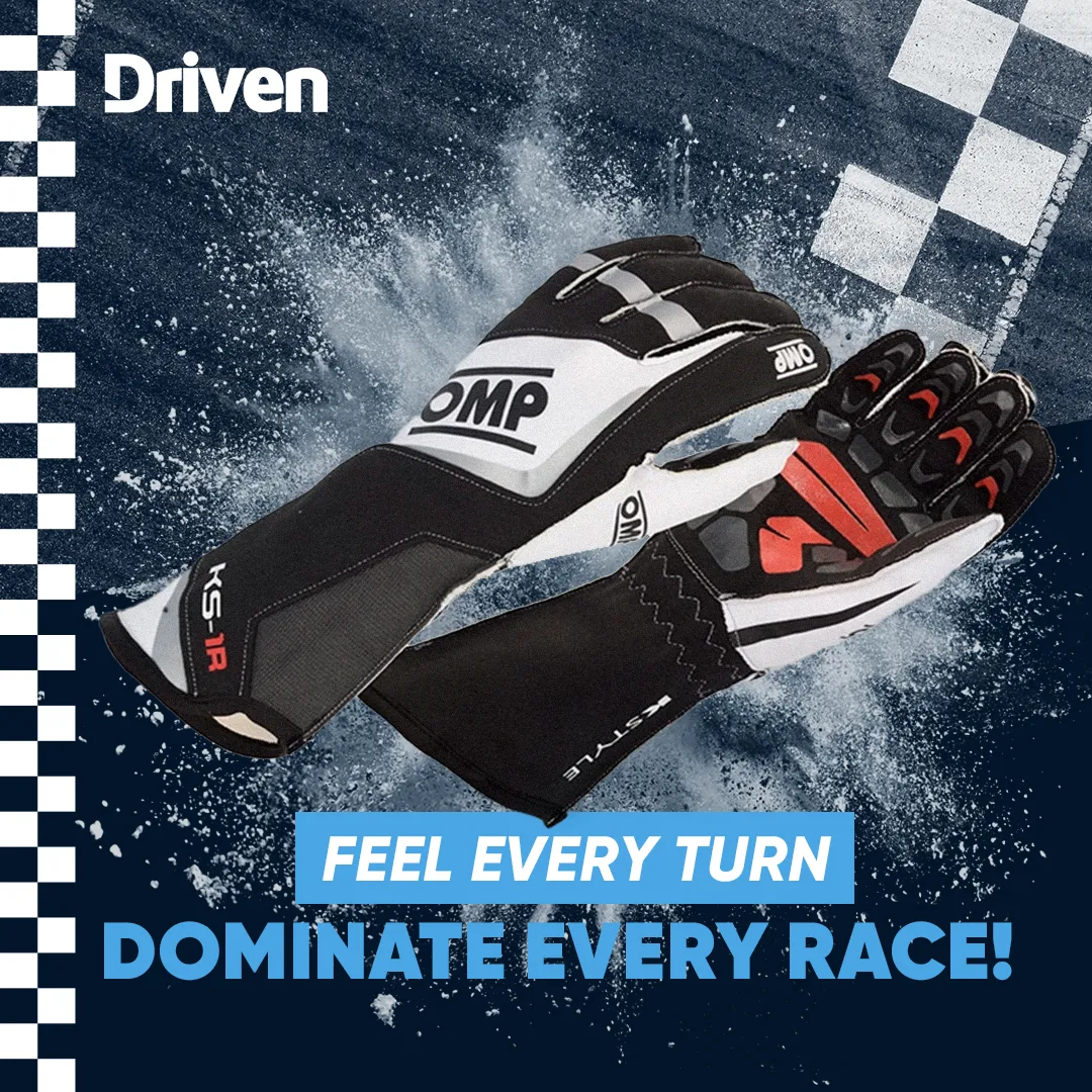 OMP | KS-1R   FREE customization | Karting Gloves | PRO-Level