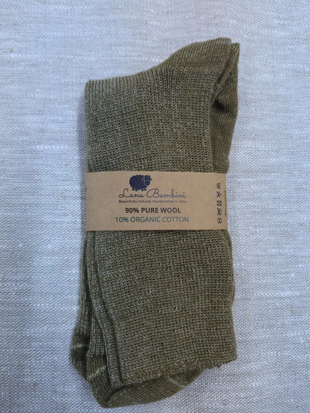 PIA ~ Children's Socks. Naturally dyed. Wool & organic cotton.