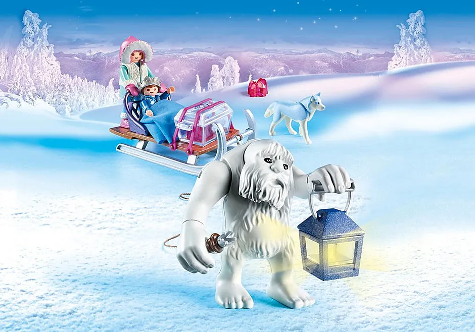 Playmobil Magic Yeti with Sleigh 9473