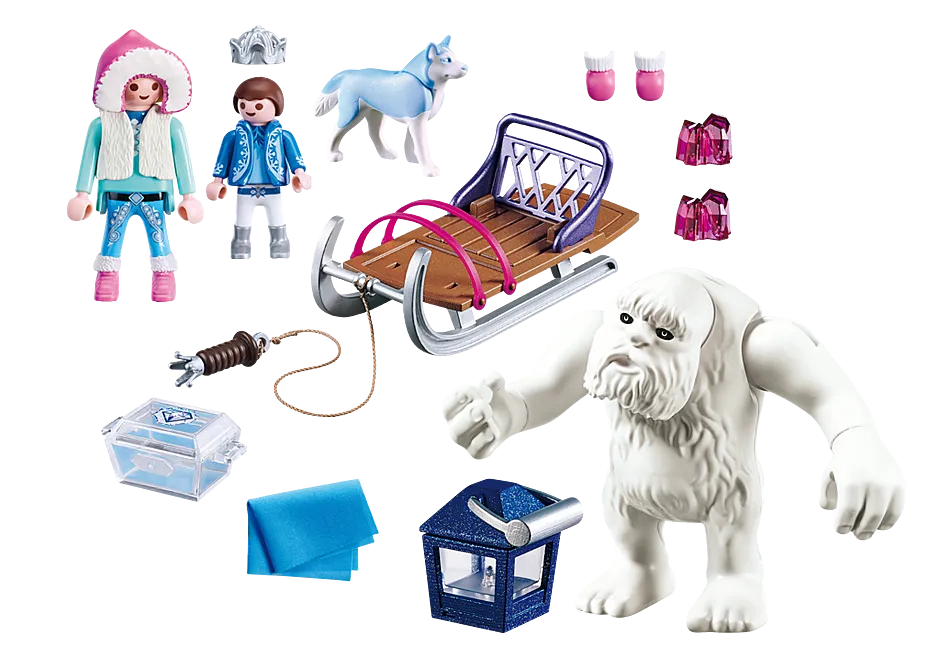 Playmobil Magic Yeti with Sleigh 9473