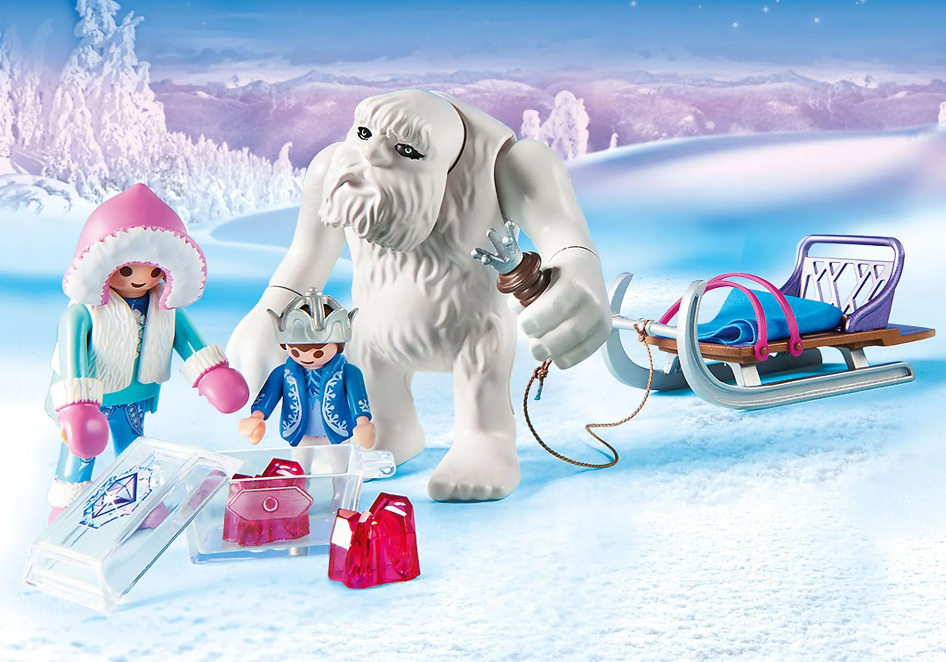 Playmobil Magic Yeti with Sleigh 9473