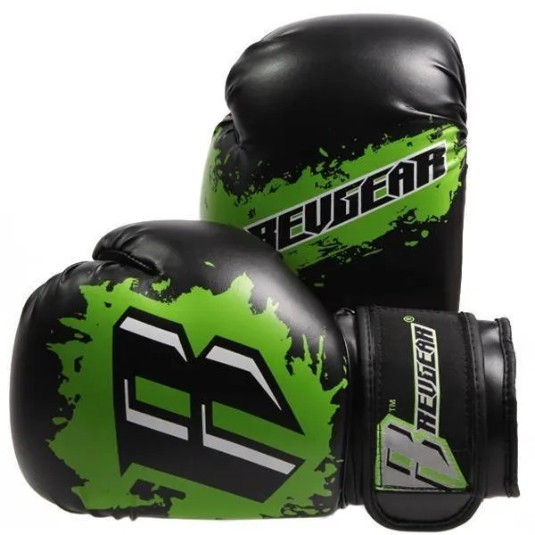 Revgear Kids Deluxe Boxing Gloves - Green