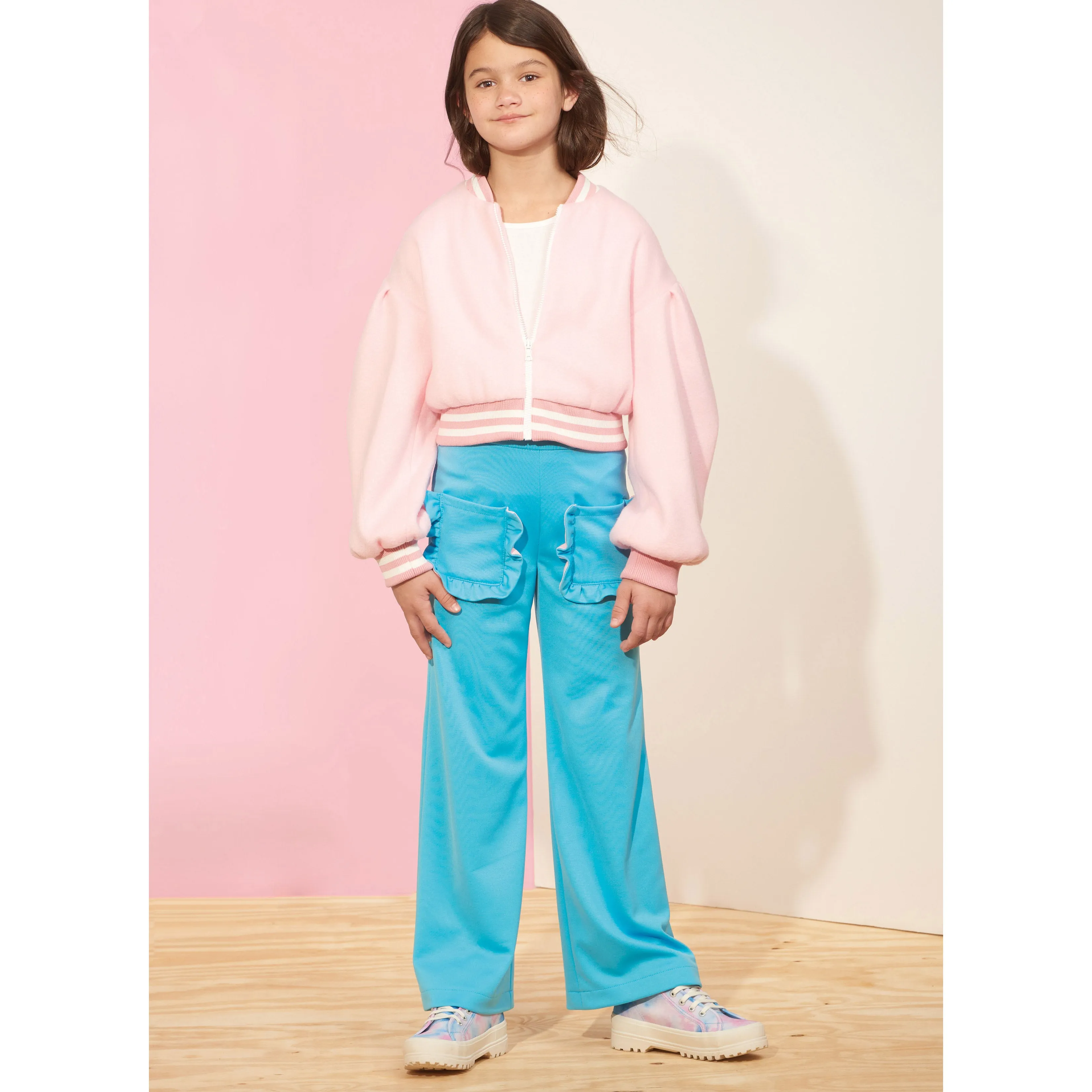 Simplicity Sewing Pattern S9654 CHILDREN'S AND GIRLS' JACKET, PANTS AND SKIRT