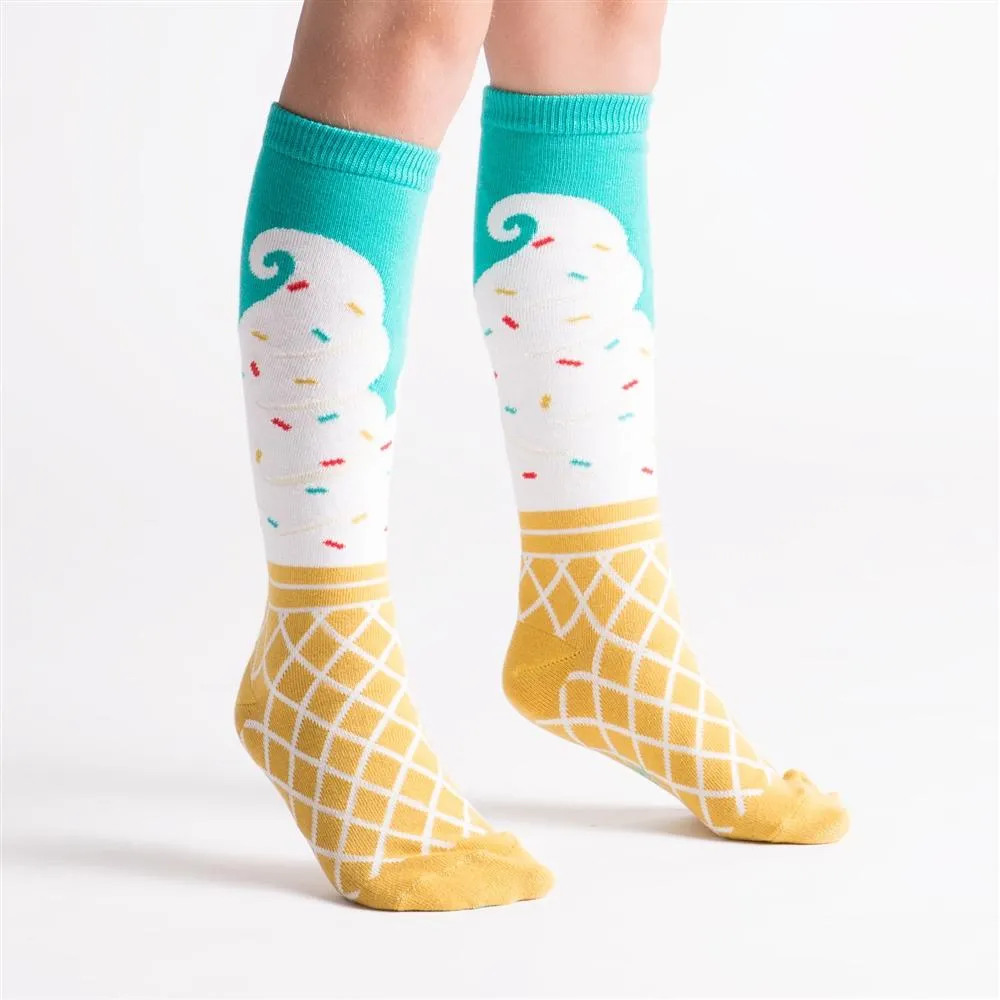 Sock It To Me Ice Cream Dream Knee High Socks