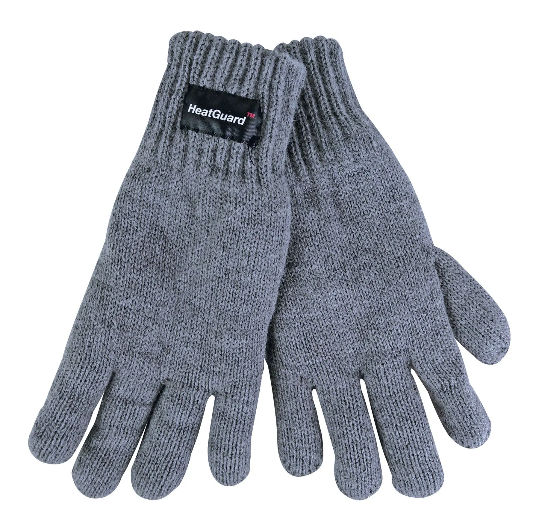 Thinsulate - Children's Knitted Gloves (12-13 Years / Grey)