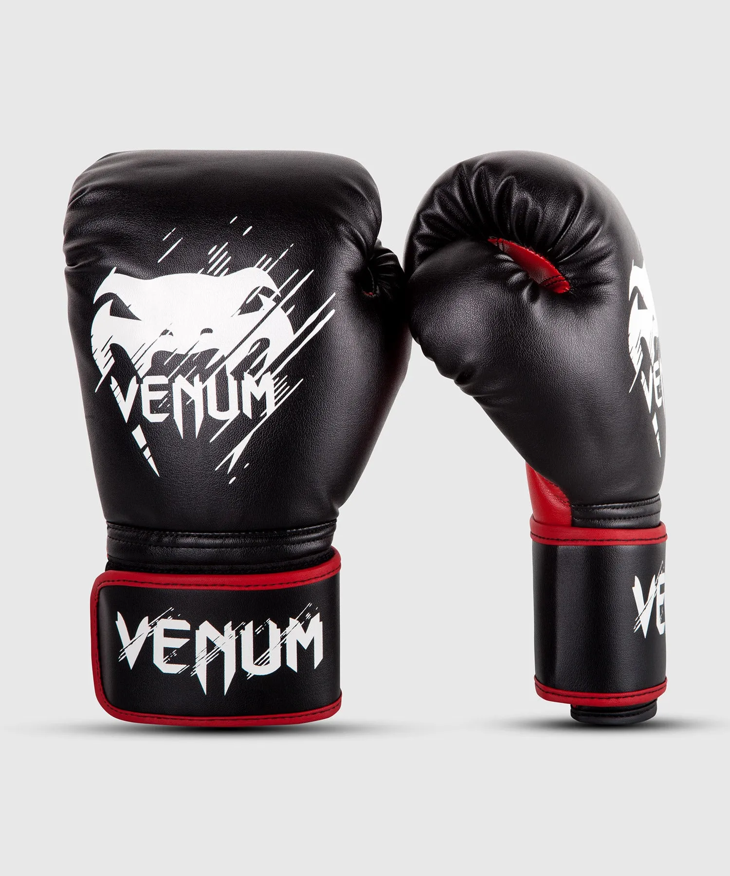 Venum Contender Kids Boxing Gloves - Black/Red